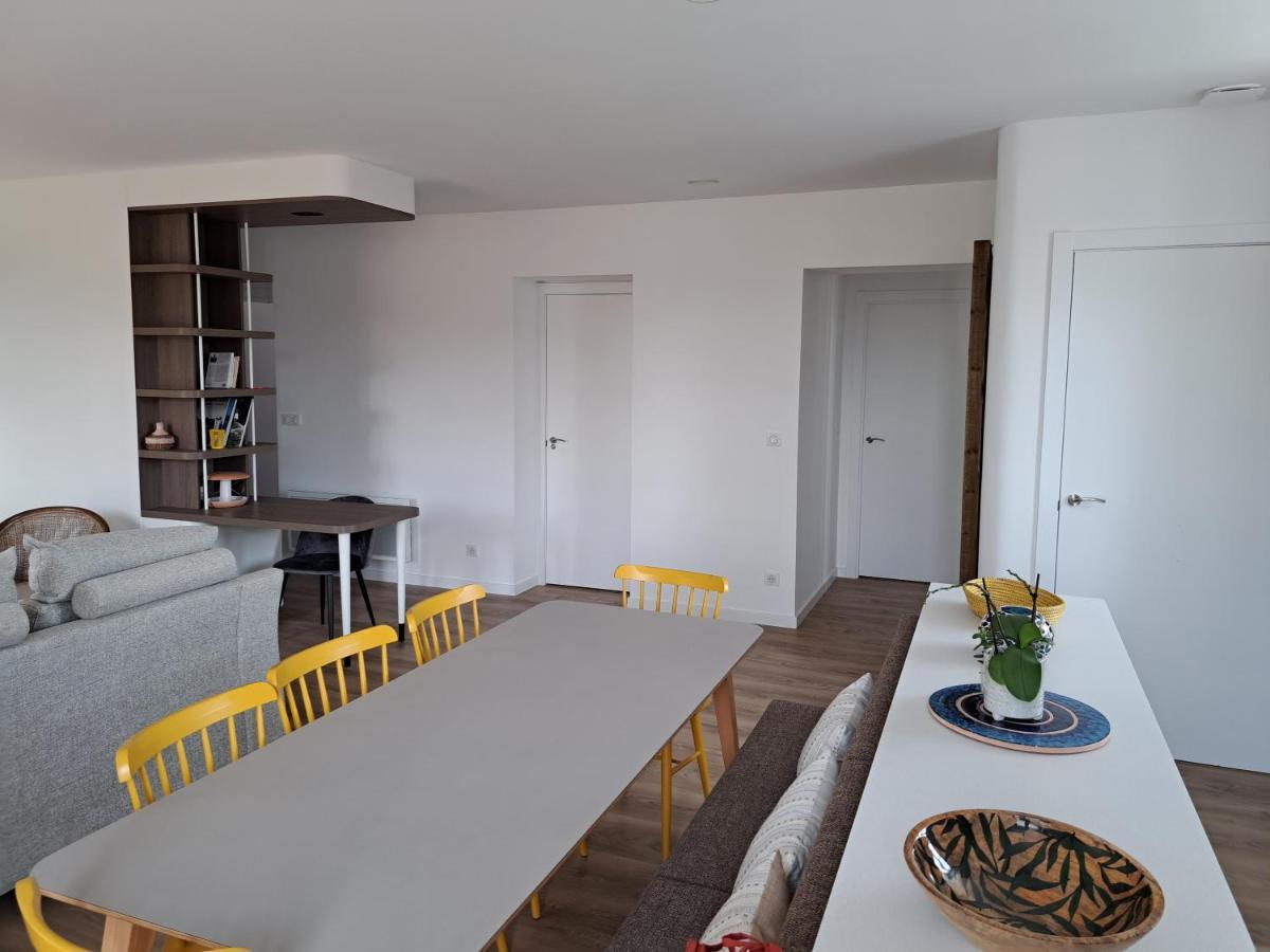 Superbe Appartement T3 Au Centre Plage .Parking Hendaye Eksteriør billede